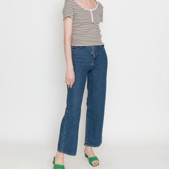 Levi's High Waisted Straight Jeans - Picture 3 of 5
